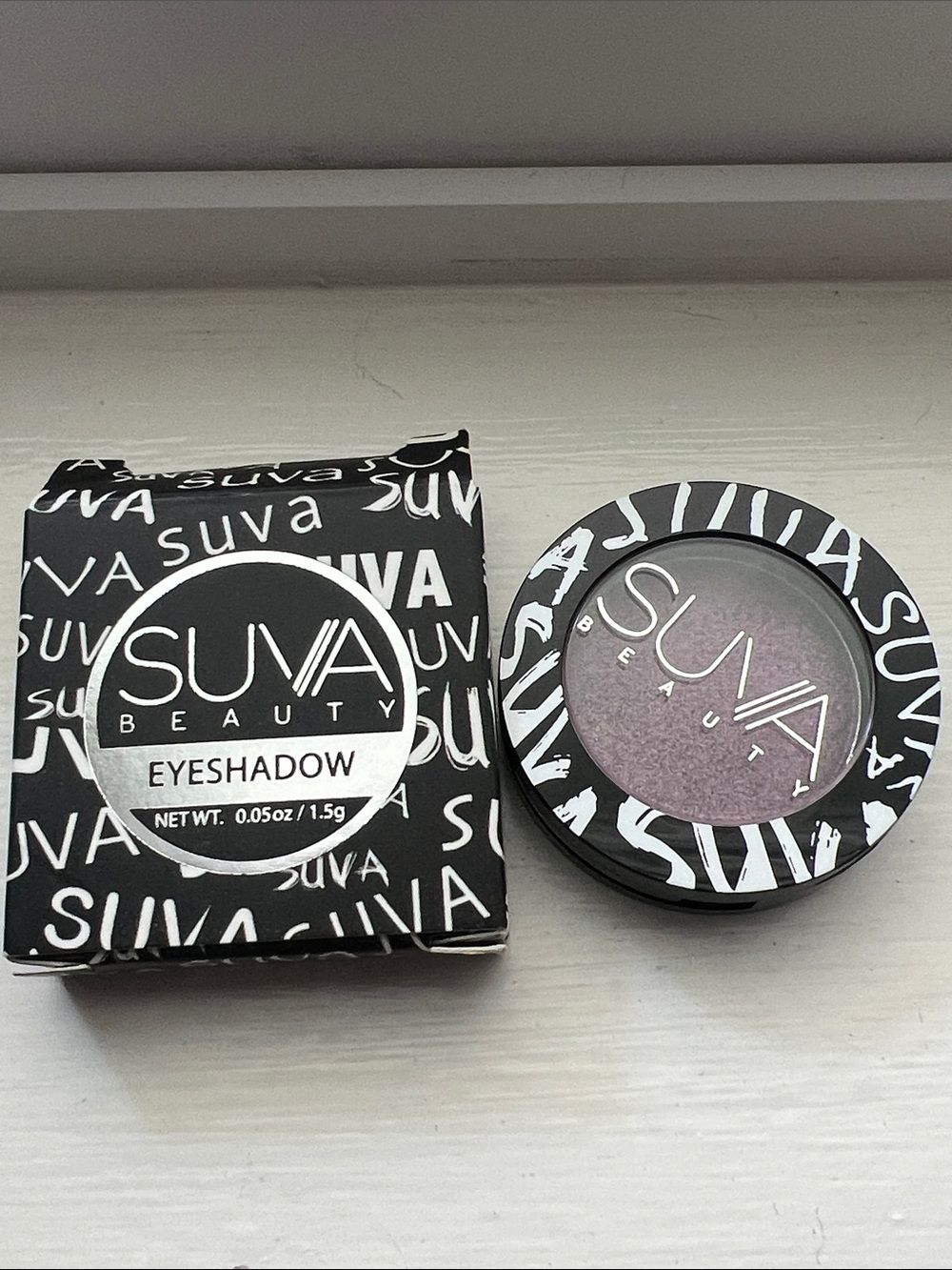 Suva Beauty Shimmer Pressed Eyeshadow - Purple